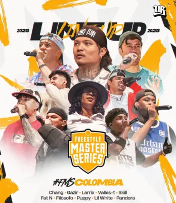 Line Up oficial de la cuarta temporada de freestyle en FMS Colombia