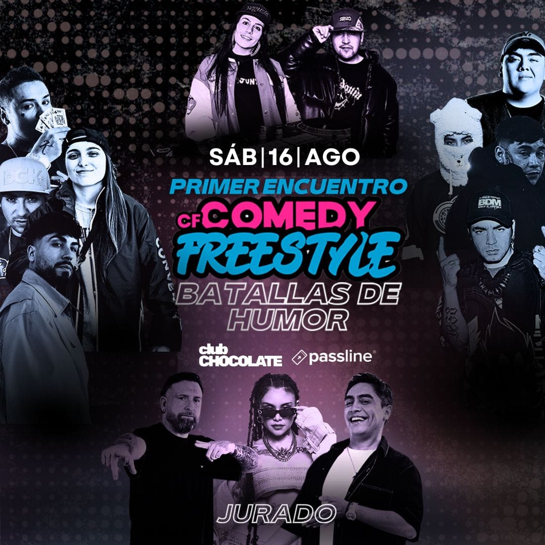 Chile vivirá su primer Comedy Freestyle con grandes MCs