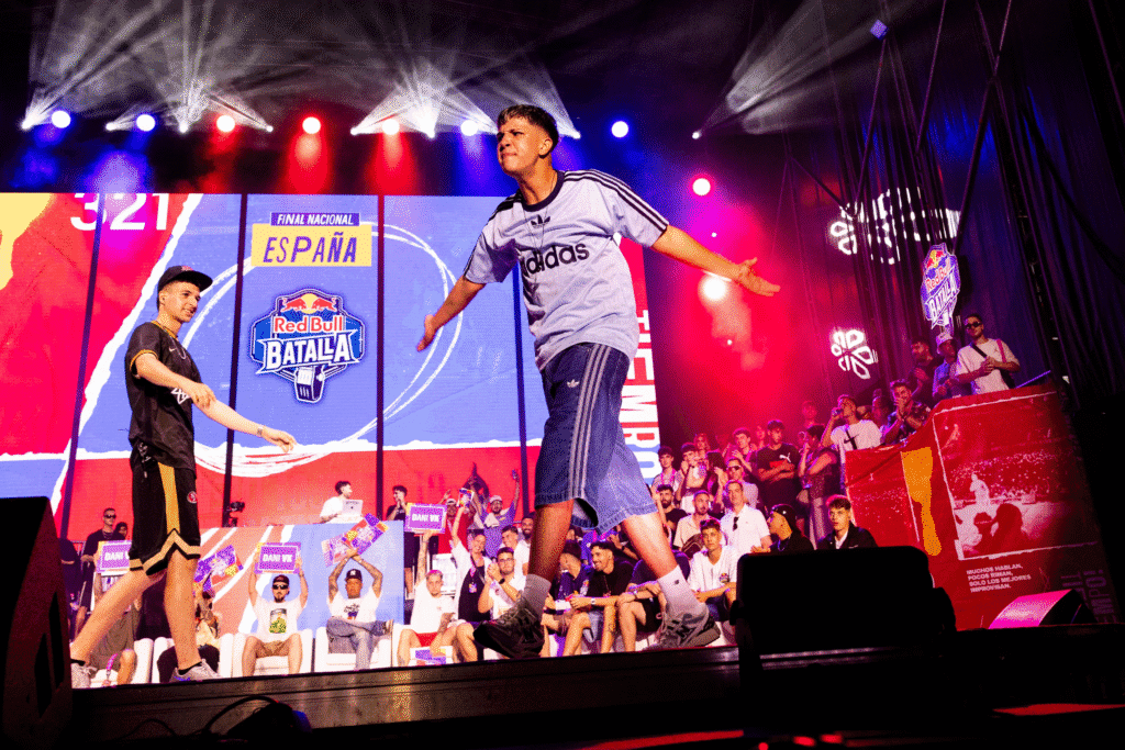 FMS España 2025: Dani VK reemplaza a El Jincho 5 Dani VK adurante la final nacional de Red Bull Batalla en Barcelona, España