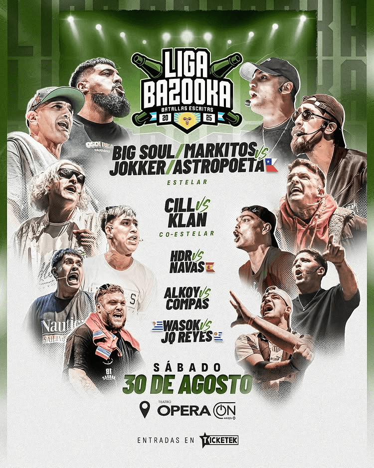 Line Up Liga Bazooka 2025