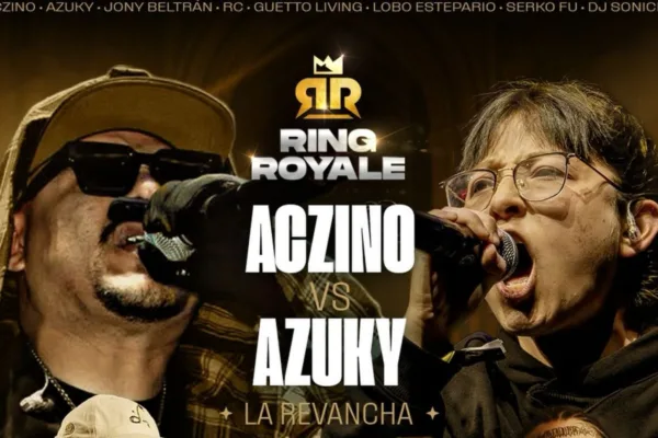 Ring Royale 2026 confirma revancha Aczino vs Azuky