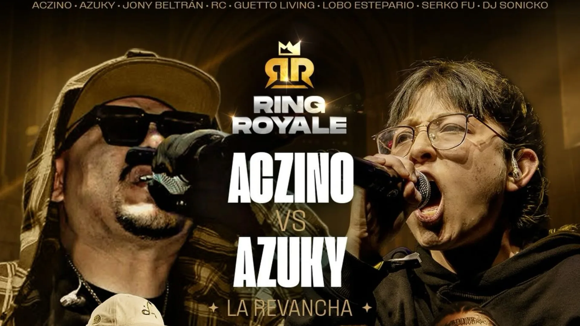 Ring Royale 2026 confirma revancha Aczino vs Azuky