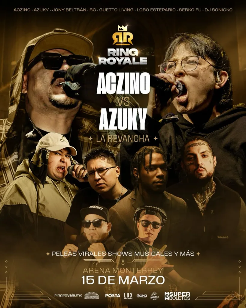 Line Up Batallas de Freestyle de Ring Royale 2026 