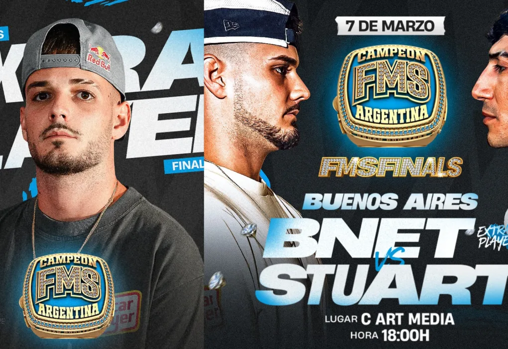 Bnet Extraplayer en Final FMS Argentina 2026 Batalla vs Stuart Confirmada