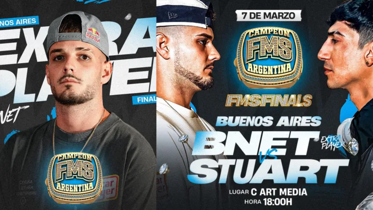 Bnet Extraplayer en Final FMS Argentina 2026 Batalla vs Stuart Confirmada