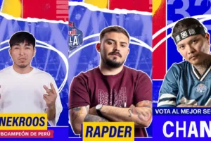 Cierre Votaciones Red Bull 2026 Triple Empate entre Nekroos, Chang y Rapder