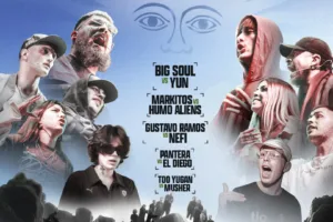 Competencia de freestyle entre artistas