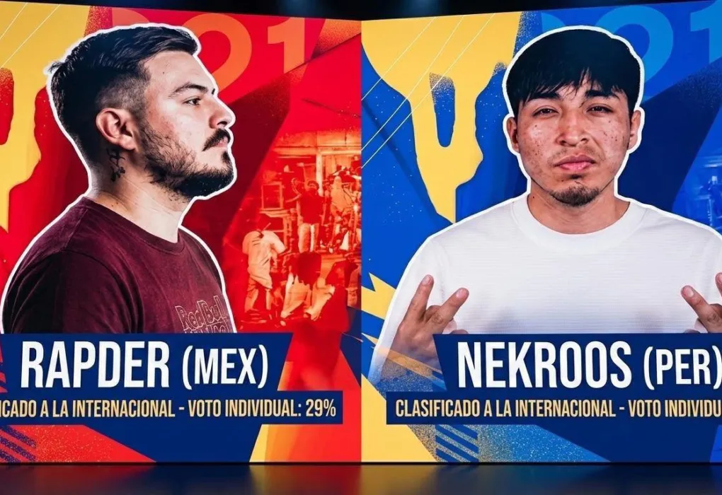 Rapder y Nekroos Clasificados Red Bull 2026 Resultados Finales Votaciones