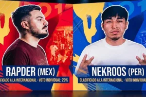 Rapder y Nekroos Clasificados Red Bull 2026 Resultados Finales Votaciones