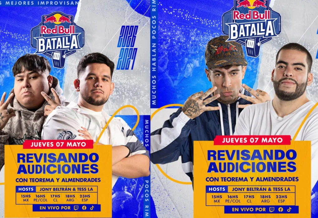 Revisión de audiciones Red Bull Batalla 2026