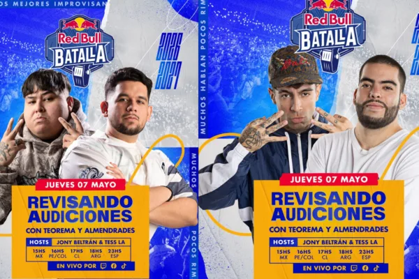 Revisión de audiciones Red Bull Batalla 2026