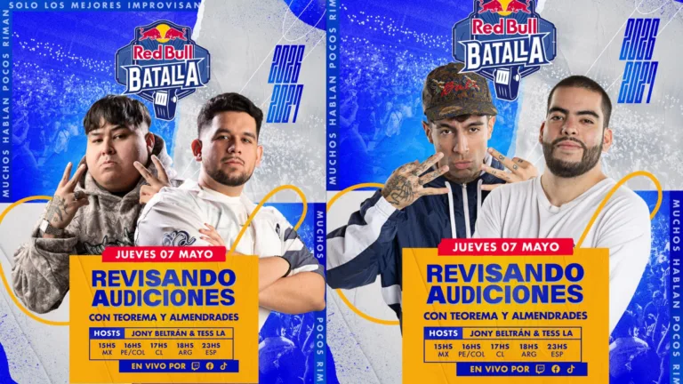 Revisión de audiciones Red Bull Batalla 2026