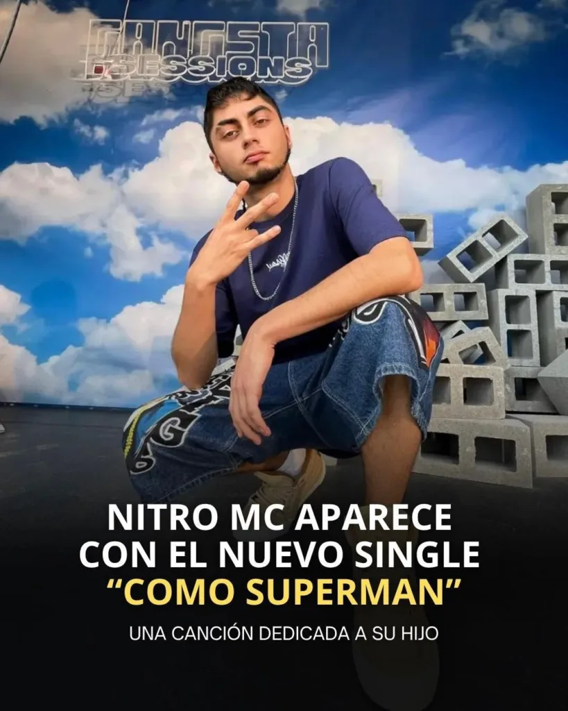 Nitro MC estrena “Como Superman”, una emotiva canción inspirada en su hijo Gabriel El primer vistazo a un album intimo y de autor