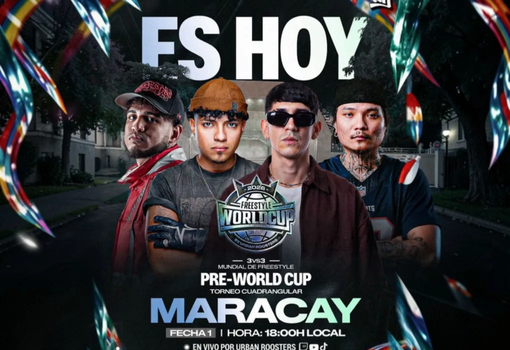 Enterate de los horarios y donde ver hoy la transmision oficial del Pre World Cup de freestyle entre Colombia Argentina Venezuela y Maracay