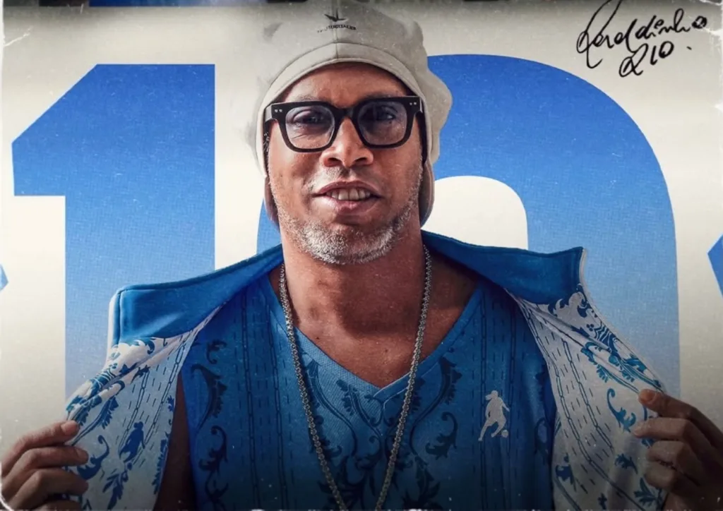 Ronaldinho estrena Camisa 10 Un monumental album con Akapellah y Sean Paul
