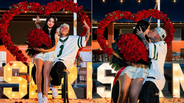 Santa Fe Klan y Camila Zamorano son oficialmente novios Video de la romántica sorpresa