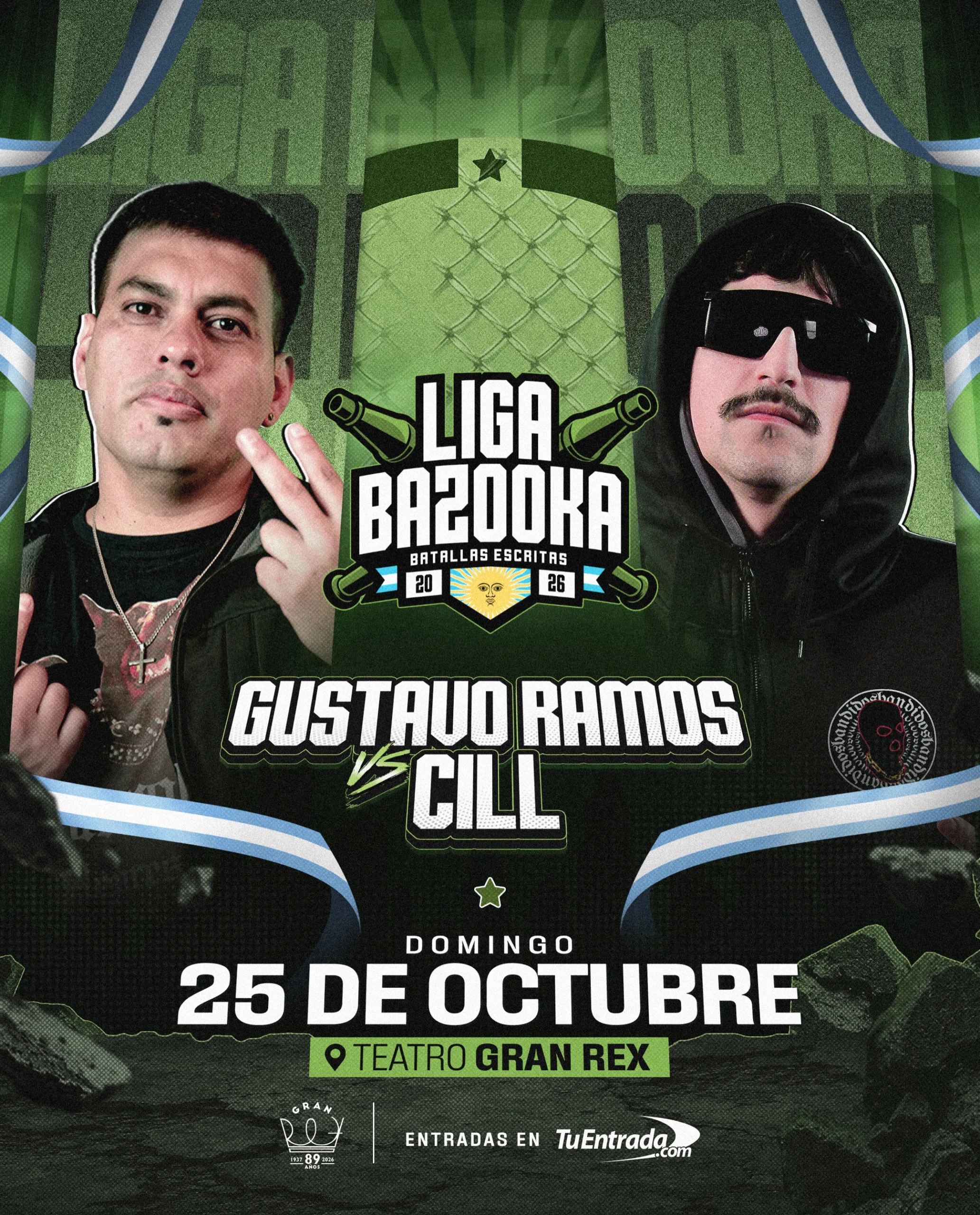 Gustavo Ramos vs Cill Liga Bazooka Argentina 2026 Gustavo Ramos vs Cill Liga Bazooka Argentina 2026