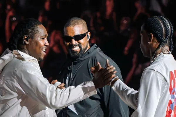 Kanye West y Travis Scott sorprenden en el concierto de Don Toliver en Los Angeles
