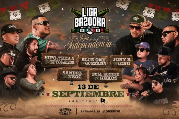 Liga Bazooka México 2026 Line-up oficial, fecha, sede y boletos en Passline