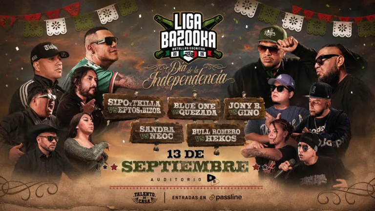 Liga Bazooka México 2026 Line-up oficial, fecha, sede y boletos en Passline