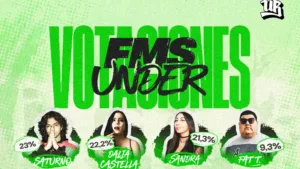 Remontada en FMS Under México 2026 Saturno lidera a horas del cierre de votación