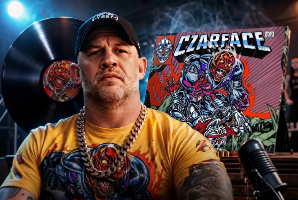 Tom Hardy anuncia su album de rap debut Czarface Meets Frankie Pulitzer