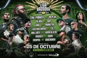 Liga Bazooka Argentina 2026 confirma cruces en el Teatro Gran Rex