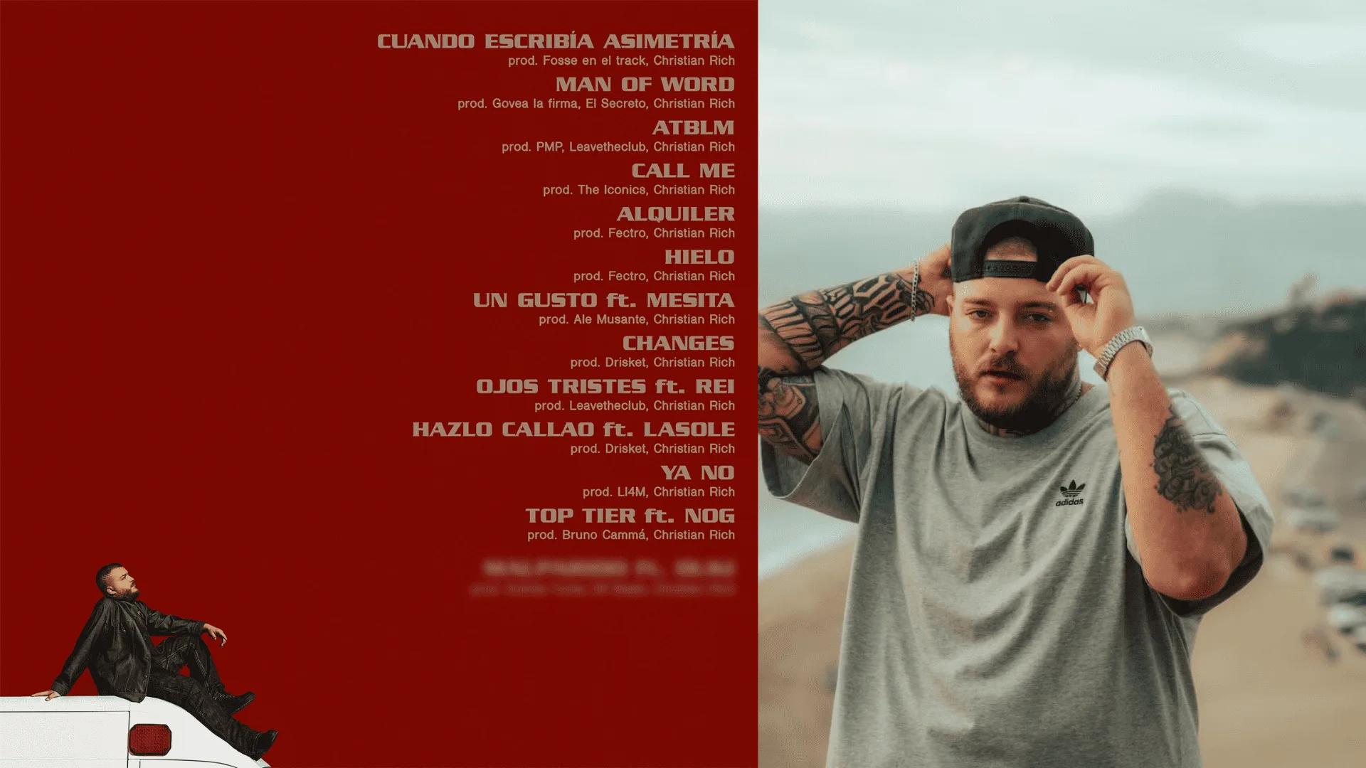 Zeballos vuelve a cruzar fronteras con AMOR FIADO: el rapero uruguayo anuncia nueva gira internacional Zeballos