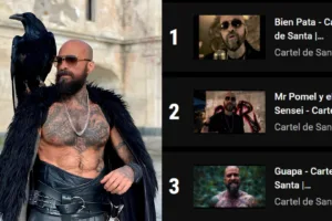 Cartel de Santa arrasa con el Top 3 de YouTube