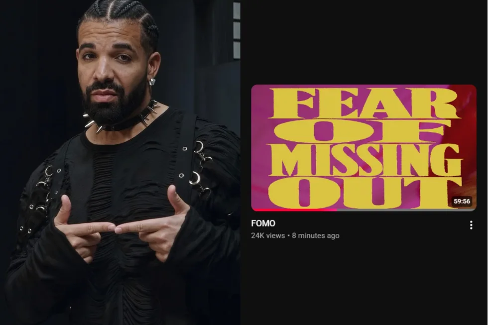 Drake publica FOMO completo en YouTube