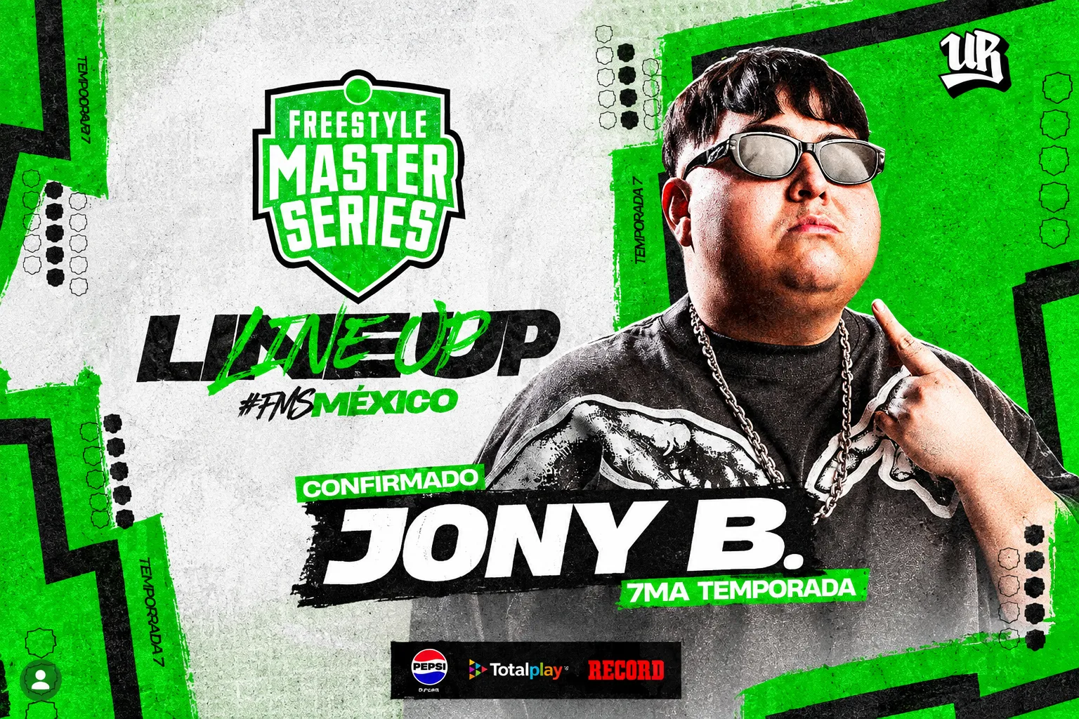Jony Beltrán confirmado en FMS México 2026: El campeón vuelve para defender el cinturón Jony Beltran FMS Mexico 2026
