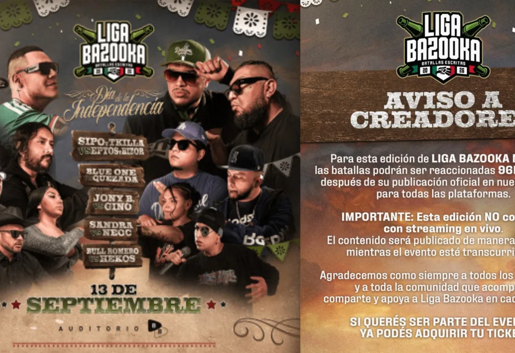 Liga Bazooka cambia las reglas sin transmisión y con 96 horas de espera