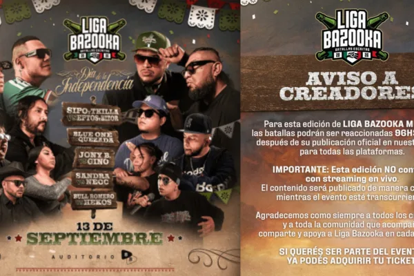 Liga Bazooka cambia las reglas sin transmisión y con 96 horas de espera
