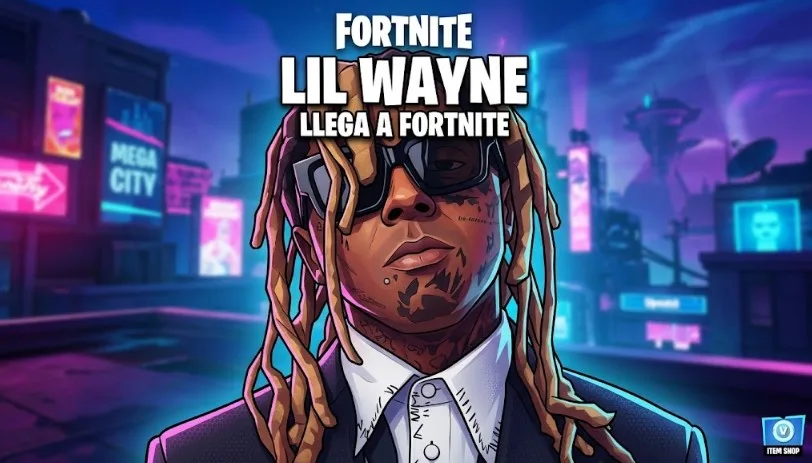 Lil Wayne llega a Fortnite y los fans celebran su confirmación oficial en la Serie de Ídolos Lil Wayne Fortnite 2026