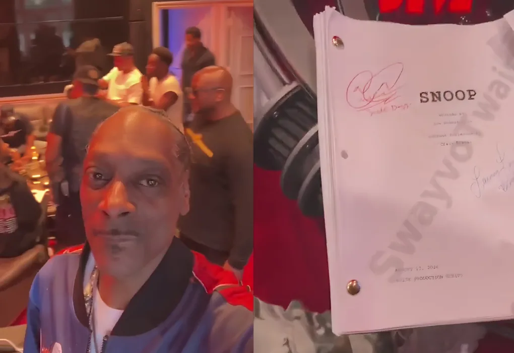 Snoop Dogg celebra la lectura de mesa de su biopic con 6 actores
