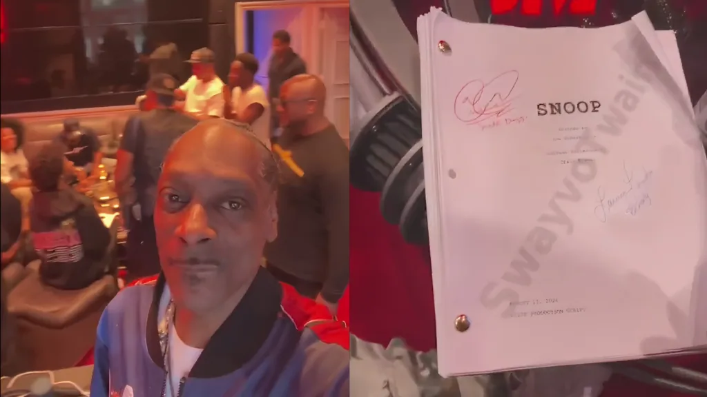 Snoop Dogg celebra la lectura de mesa de su biopic con 6 actores