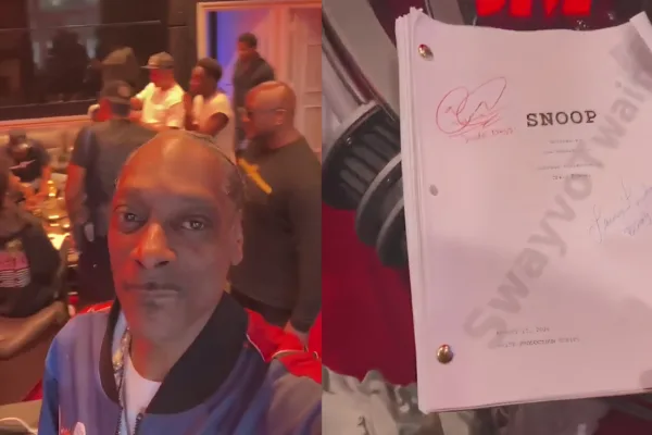 Snoop Dogg celebra la lectura de mesa de su biopic con 6 actores