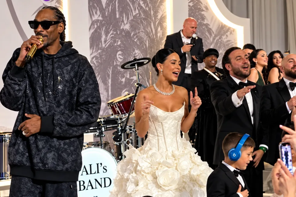 Snoop Dogg cobró 1 millón de dólares por cantar en una boda