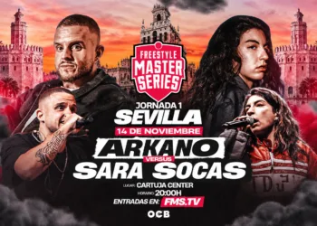 Arkano vs Sara Socas: el duelo que abrirá FMS España Arkano vs Sara Socas FMS España temporada 9 2026/27