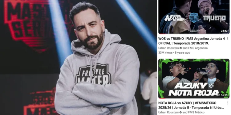 Azuky vs Nota Roja Wos vs Trueno récord viral