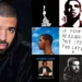 Drake album covers through the years