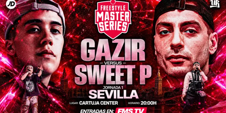 Gazir vs Sweet Pain: el duelo de local contra bicampeón en FMS España Gazir vs Sweet Pain FMS España Sevilla