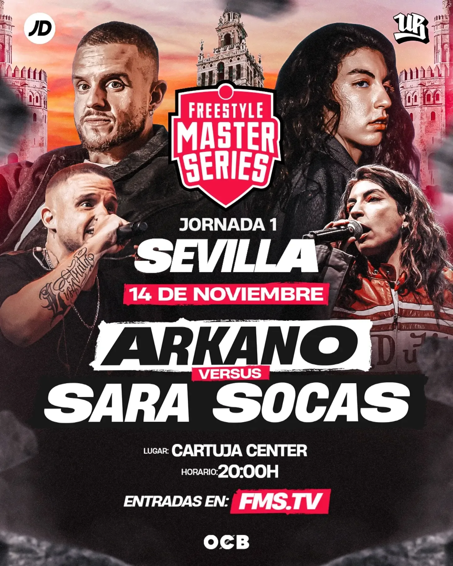 Arkano vs Sara Socas en  FMS Sevilla, España Jornada 1 2026/27 | IG: FMS España