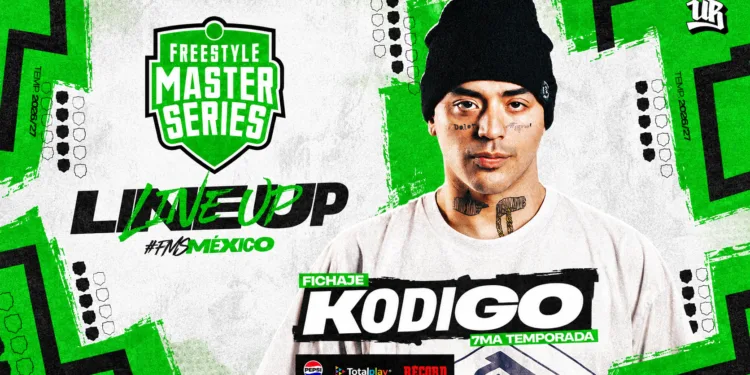 Kodigo confirmado en FMS México: así llega el campeón de FMS Caribe Freestyle, competencia, Kodigo, México