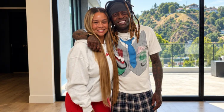 Lil Wayne and Madi Cannon appear back together as he calls her his fiancée