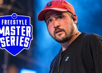 Artista en evento de freestyle