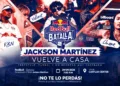Valles-T, RBN, Chang y Red Bull Batalla acompañan el regreso de Jackson Martínez al Deportivo Independiente Medellín Vallest, RBN, Chang y Red Bull Batalla en la presentación de Jackson Martínez en el Deportivo Independiente Medellín | IG: dimoficialcom