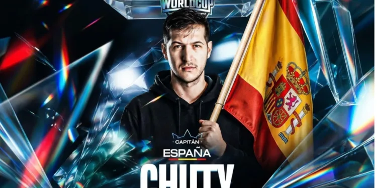 Chuty es oficialmente el capitán de España para la Freestyle World Cup Chuty