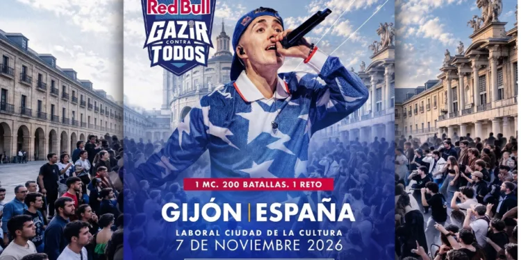 Gazir se enfrentará a 200 batallas en un solo día: el histórico reto que prepara Red Bull en Gijón Gazir
