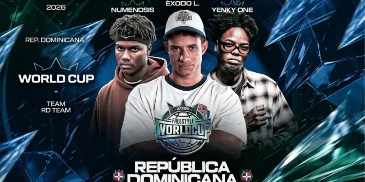 República Dominicana confirma a su selección oficial con Éxodo Lirical, Yenky One, Numenosis en la Freestyle World Cup 2026 República Dominicana